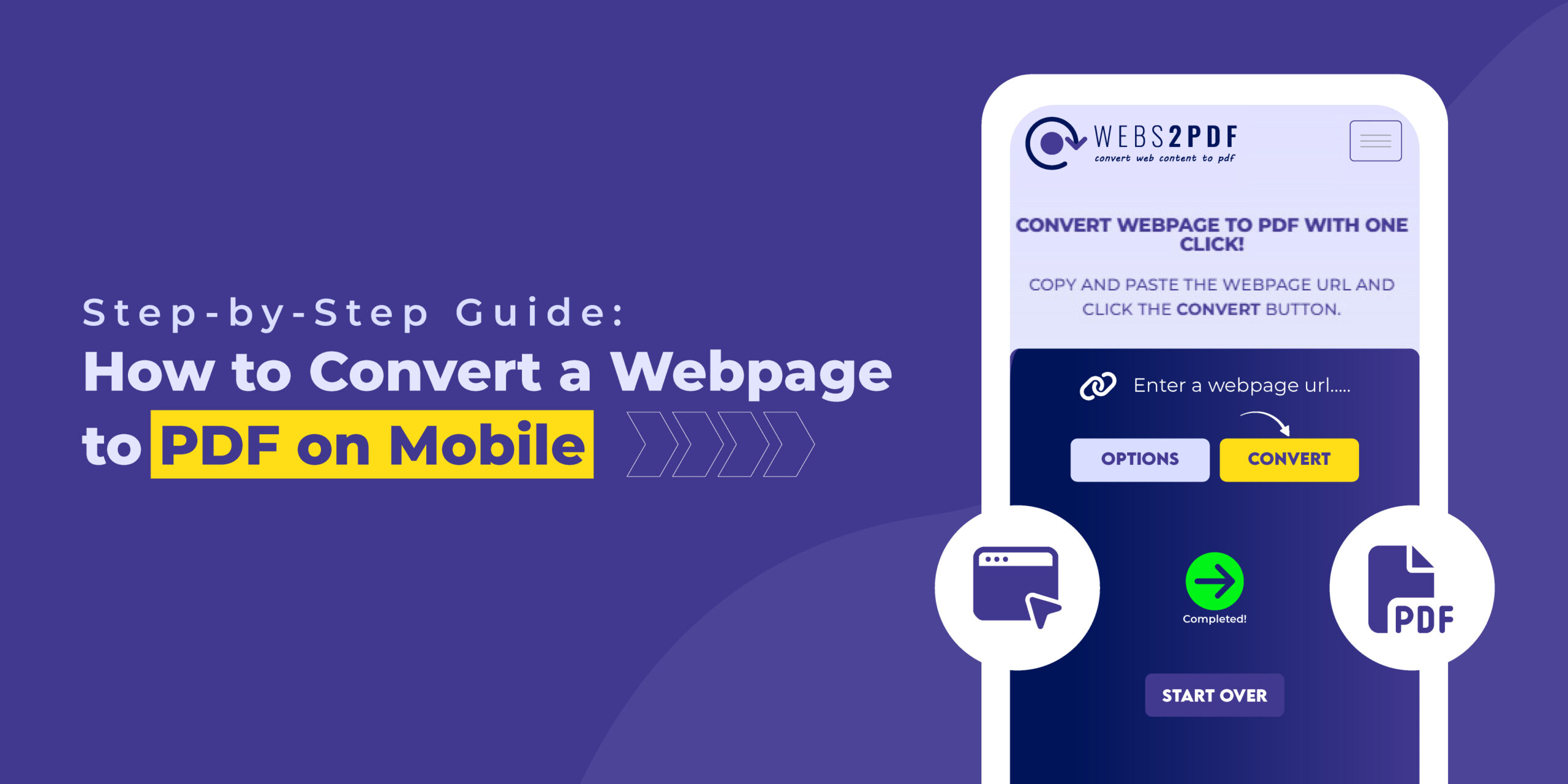 How to Convert a Webpage to PDF on Mobile