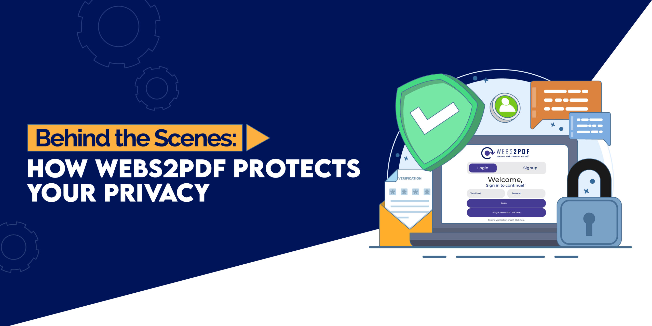 How Webs2PDF Protects Your Privacy