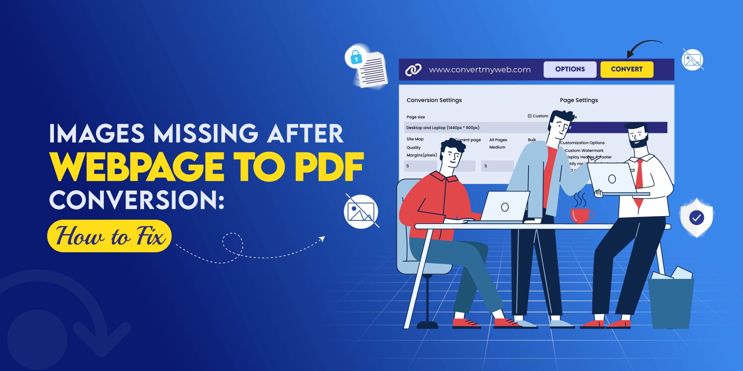 Images Missing After Webpage to PDF Conversion