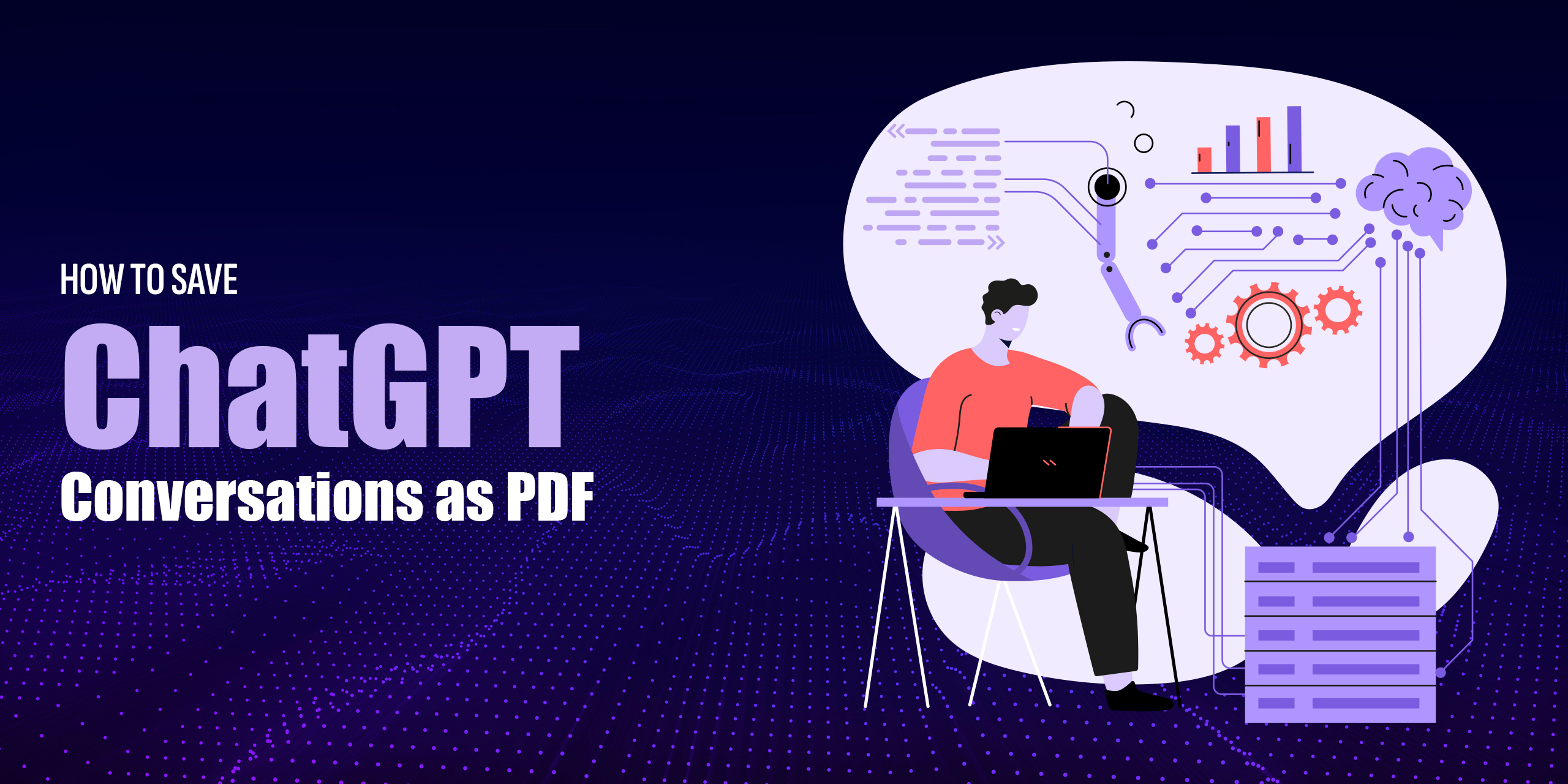 How to save ChatGPT conversations as PDF using Webs2PDF web to PDF converter